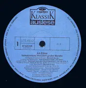 LP - Various - An Elise - Volkstümliche Melodien Großer Meister