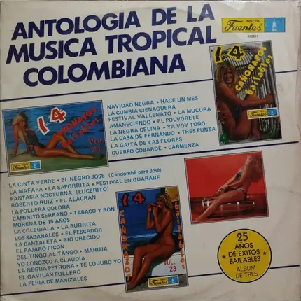 La Integracion, Ariza Y Su Combo, La Sonora Cordobesa & others - Antologia De La Musica Tropical Colombiana