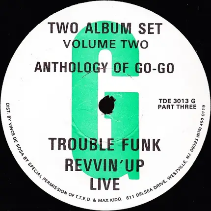 Slim / Johnson & Dee / Trouble Funk / a.o. - Anthology Of Go-Go Volume Two