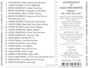CD - Various - Anthology of Jazz Drumming Volume 3 - 1936-1937