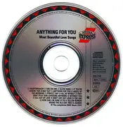 CD - Donnie Warwick, Odyssey a.o. - Anything For You - Most Beautiful Love Songs