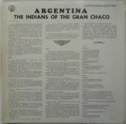 LP - Various - Argentina - The Indians Of The Gran Chaco