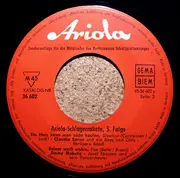 7inch Vinyl Single - Various - Ariola-Schlagerrakete, 5. Folge - Mono