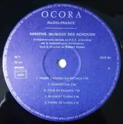 LP - Raffik Hovanesian,  K. Zakarian, Ophelia Hambartsumian - Arménie - Musique Des Achough