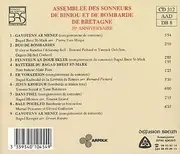 CD - Alain Riou, Bernard Pichard, Youenn Sicard - Assemblée Des Sonneurs De Biniou Et De Bombarde De Bretagne 30ème Anniversaire
