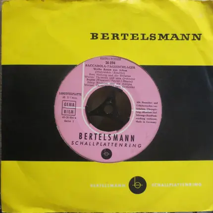 Various - Baccarola-Tagesschlager
