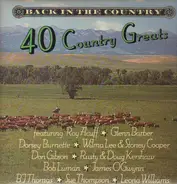 Bob Gallion / Roy Acuff / Al Terry a.o. - Back In The Country (40 Country Greats)