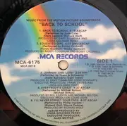 LP - Steve Lukather, Aretha Franklin - Back To School - Music From The Motion Picture Soundtrack