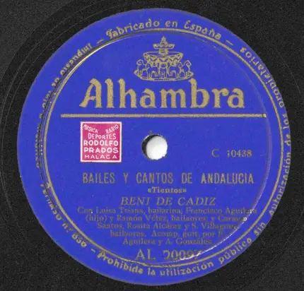 Francisco Aguilera - Bailes Y Cantos De Andalucia