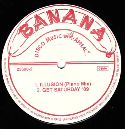 Lil' Louis, Imagination a.o. - Baisse Francais Mix (LL) / Illusion (Piano Mix) / Get Saturday '89