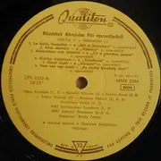 LP - Various - Bál A Savoyban - Egyveleg Ábrahám Pál Műveiből - Hungarian labels