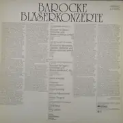 LP - Telemann / Alessandro Marcello / Johann Gottfried Müthel - Barocke Bläserkonzerte