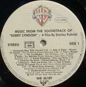 LP - National Philharmonic Orchestra, The Chieftains, Derek Bell - Barry Lyndon (Music From The Soundtrack)