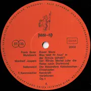 LP - Frank Baier / Mundwerk / Schmetterlinge - Bauer Maas (Lieder Gegen Atomenergie) - 1st Edition, Orange Labels