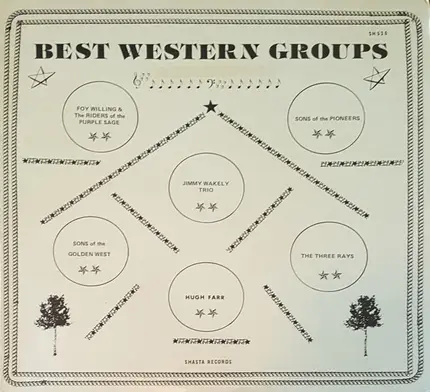 Jimmy Wakely Group, Sons Of The Pioneers, The Sons Of The Golden West a.o. - Best Western Groups