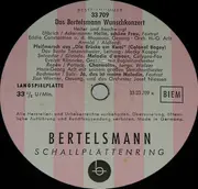 10'' - Macky Casper, Josef Niessen a.o. - Bertelsmann Wunschkonzert Beschwingt Und Heiter