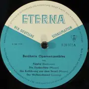 LP - Beethoven / Mozart / Verdi a.o. - Berühmte Opern Ensembles - Mono