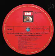 LP - Berühmte Opernsängerinnen - Berühmte Opernsängerinnen - Das Jahrhundert Der Schallplatte 1877-1977