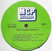 LP - Jimmy Newman, Tex Ritter, Hawkshaw Hawkins - Blue Grass Country