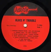 LP - Various - Blues 'N Trouble - Mono