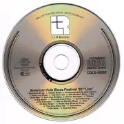 CD - James 'Son' Thomas, John Cephas a.o. - Blues Live '82 - American Folk Blues Festival