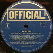 LP - Various - Boogie Woogie! Masterpieces