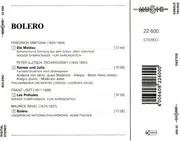 CD - Smetana, Tschaikovsky, Liszt, Ravel - Bolero
