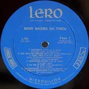 LP - D'Sprugger Buam / Das Gasser Trio / a.o. - Bons Baisers Du Tyrol
