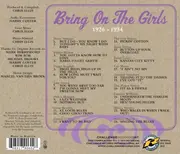 CD - Betty Morgan, Esther Walker - Bring On The Girls (1926 - 1934)