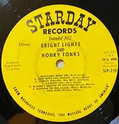 LP - Jimmie Skinner, Cowboy Copas, Red Sovine, Moon Mullican - Bright Lights And Honky Tonks