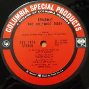 Double LP - Various - Broadway & Hollywood Today! - Limited Edition