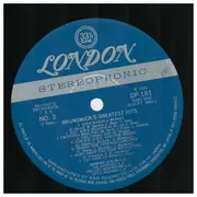 LP - Tyrone Davis, The Chi-Lites, Little Richard, a.o. - Brunswick's Greatest Hits - + OBI, insert