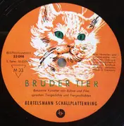 10'' - Lil Dagover, Gustav Fröhlich, Paul Hartmann - Bruder Tier (Bekannte Künstler Von Bühne Und Film Sprechen Tiergedichte Und Tiergeschichten)