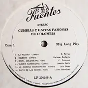 LP - La Sonora Cienaguera / Los Galleros / Sonora Del Caribe - Cumbias Y Gaitas Famosas De Colombia