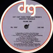 LP - Nanette Fabray, Oscar Levant a.o. - Cut! Out Takes From Hollywoods Greatest Musicals Vol. 2