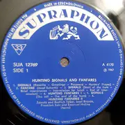 LP - Hunting Songs And Fanfares - Czech Hunting Music