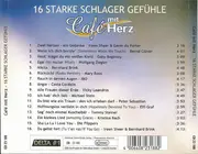 CD - Ireen Sheer & Gavin Du Porter, Bernd Clüver, a.o. - Café Mit Herz - 16 Starke Schlager Gefühle