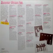 LP - Various - California Surf Music 1962-1974 Summer Means Fun - OBI / INSERT