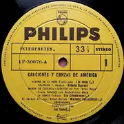 LP - Various - Canciones Y Danzas De America