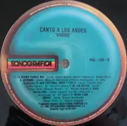 LP - Various - Canto A Los Andes