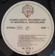 LP - Al Jarreau, Randy Crawford, David Sanborn a.o. - Casino Lights - Recorded Live At Montreux, Switzerland