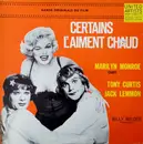 LP - Marilyn Monroe, Adolph Deutsch a. o. - Certains L'Aiment Chaud