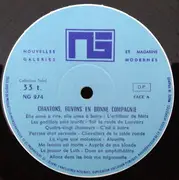 LP - Orchestre Alain Ladrière, Jean Dalo & Son Ensemble a.o. - Chantons, Buvons En Bonne Compagnie