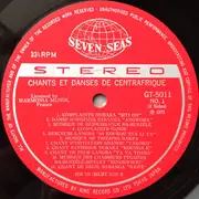 LP - Ngbaka, Sabanga, Ba-Benzélé, Rounga - Chants Et Danses De Centrafrique = 中央アフリカの歌と踊り