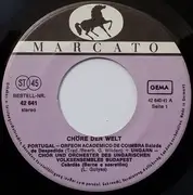 7inch Vinyl Single - Various - Chöre Der Welt