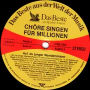 LP-Box - Westfälische Liedertafel / Stuttgarter Liederkranz a.o. - Chöre Singen Für Millionen