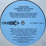 LP - Bing Crosby a.o. - Christmas Through The Years