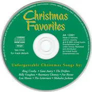 CD - gene autry, bing crosby, pat boone - Christmas Favorites By The Original Artists