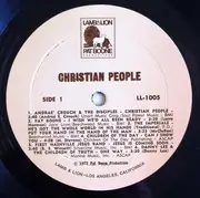 LP - Pat Boone, The Imperials, Andraé Crouch & The Disciples a.o. - Christian People Volume One