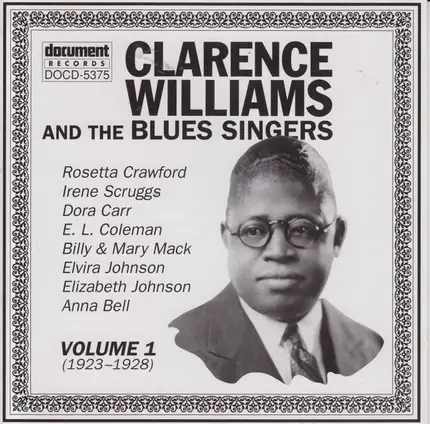 Rosetta Crawford / Irene Scruggs a.o. - Clarence Williams And The Blues Singers Volume 1 (1923-1928)